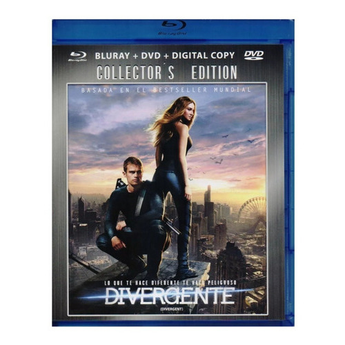 Divergente Collectors Edition Pelicula Blu-ray + Dvd