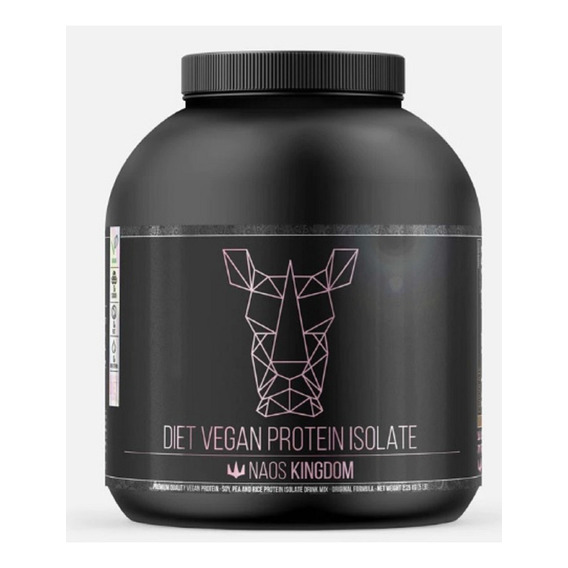 Diet Rhino Vegan Protein Isolate 2.25kg 5 Lb Naos Kingdom Sabor Vainilla