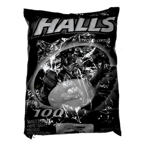 Halls Strong En Pepa X 100 Und