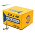 Parafuso Madeira Philips 4,0 x 40 Cabeça Chata Bicromatizado Caixa 500 Unidades Jomarca