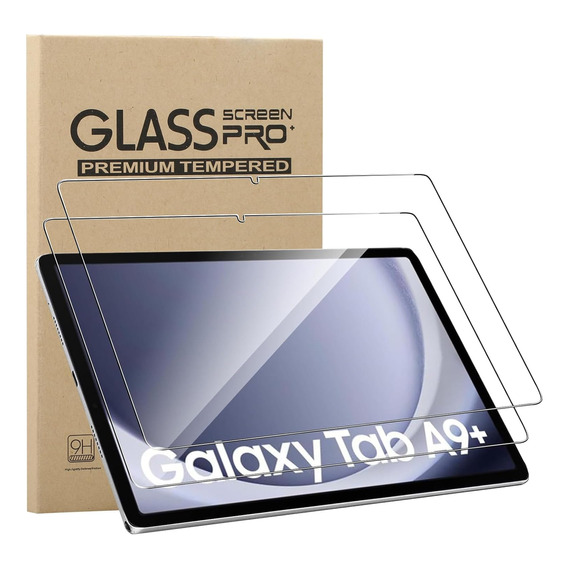2 Protectors Pantalla Templado Para Samsung Galaxy Tab A9 +