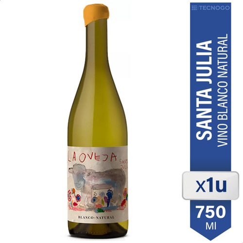 Vino Santa Julia La Oveja Torrontes Natural Organico Blanco