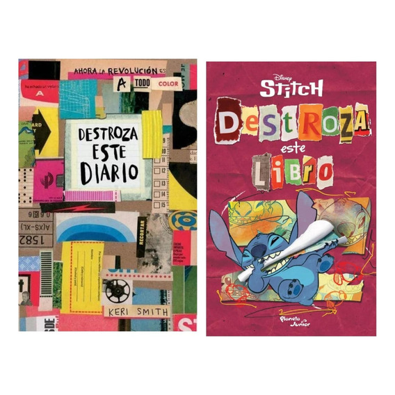 Destroza A Todo Color+stitch Destroza Este Libro