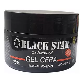 Gel Cera Black Star Máxima Fixação Hair Mutation 250g