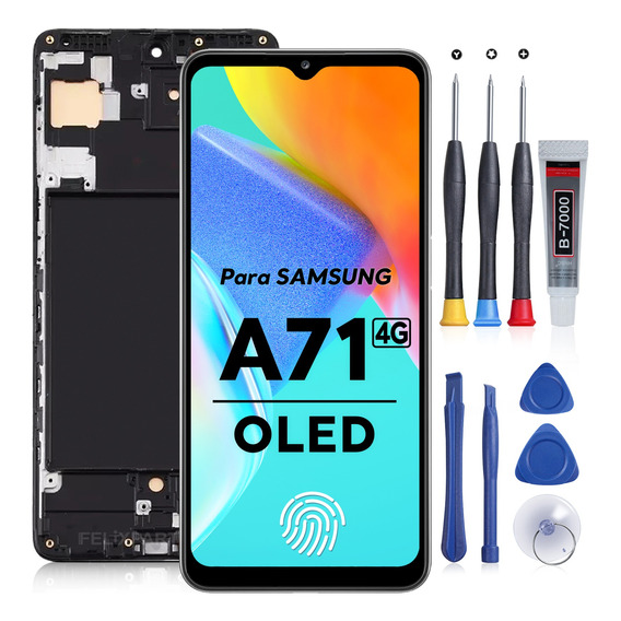 Oled Pantalla Para Samsung Galaxy A71 4g A715 Con Marco