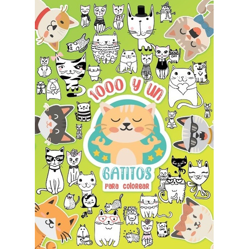 1000 Y Un Gatitos Para Colorear - Vv.aa