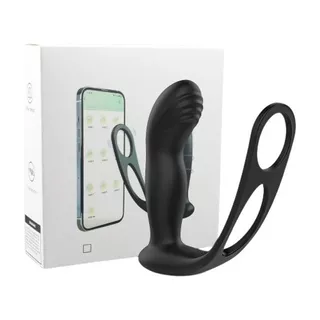 Masajeador Prostático Anal Vibrador Parejas Bluetooth App 