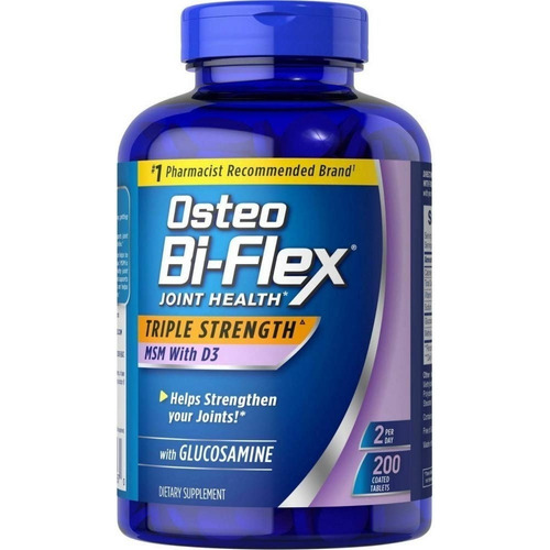 Osteo Biflex Triple Stregnth Msm Vitamina D3 //200 Capsulas 
