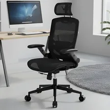 Silla Oficina Gamer Giratoria Ergonomica Reclinable Cougar Speeder One Negra Negro Tejido Mallado
