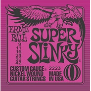 Ernie Ball Super Slinky Nickel Wound 009 - 042 P/ Guitarra