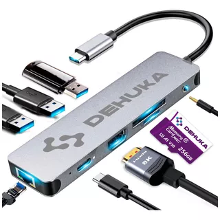  Dehuka Adaptador Usb C A Mini Tipo-b Color Gris