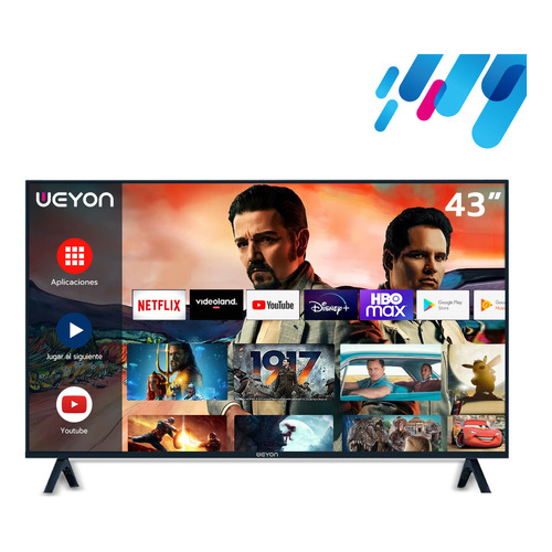 Smart TV Pantalla Weyon 43" Pulgadas Android TV Full HD HDMI/ USB 43WDSNMX