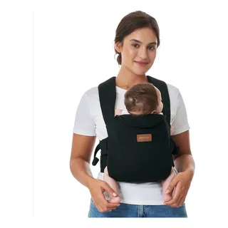 Portabebés Momcozy Cb002 de algodón negro