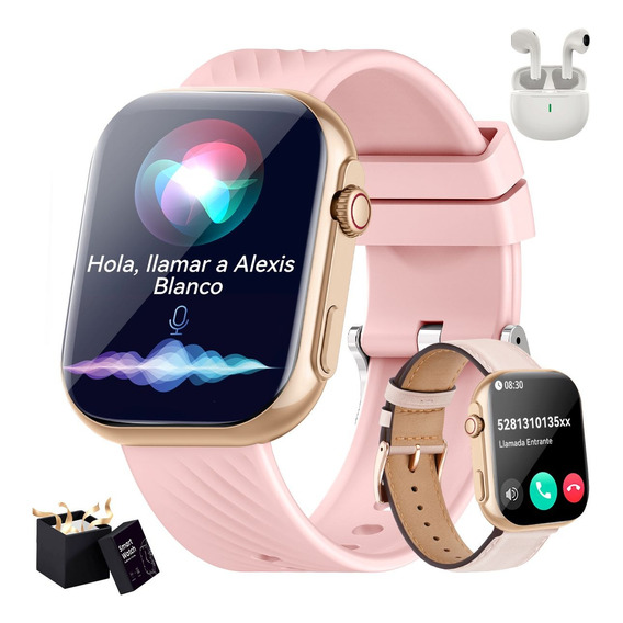 Reloj Smartwatch 2.01'' Reloj Inteligente Bluetooth Llamada