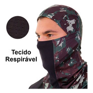Touca Ninja Mascara Balaclava Bandana Camuflada Uv50+ 