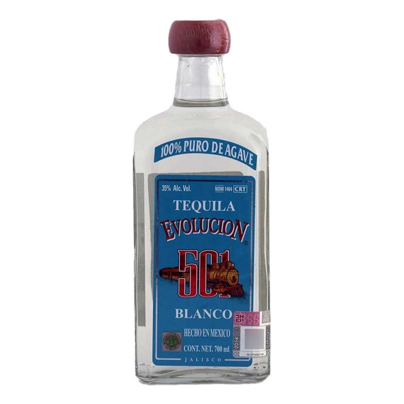 Pack De 4 Tequila Evolucion 501 Blanco 700 Ml