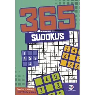 365 Sudokus, De Cultural, Ciranda. Ciranda Cultural Editora E Distribuidora Ltda., Capa Mole Em Português, 2020