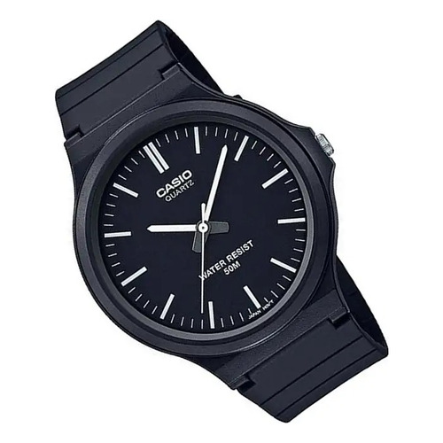 Reloj Casio Mw-240-1evdf Hombre 100% Original Color de la correa Negro Color del bisel Negro Color del fondo Negro