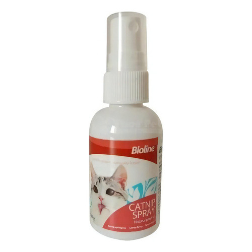 Catnip En Spray Bioline Para Gato Hierba Gatera 50 Ml
