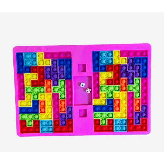 Pop It Rompecabezas Juego De Mesa Bloques Tetris Puzzle