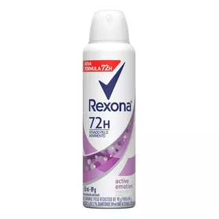 Antitranspirante Em Aerossol Rexona Active Emotion 150 Ml