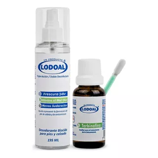 Lodoal + Terbinafina Tratamiento Onicomicosis(hongo En Uñas)