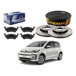  Kit Disco Pastilha Freio Dianteiro Up 1.0 Mpi 2014 A 2019
