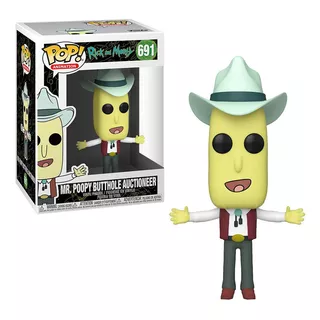 Funko Pop Rick And Morty 691 Mr Poopy Butthole Auctioneer