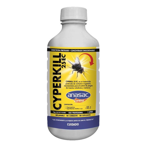 Insecticida Cyperkill 25 Ec 1lt Anasac