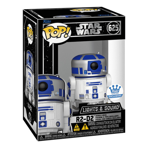 Funko Pop! #625 - Star Wars: R2-d2 (lights And Sounds)