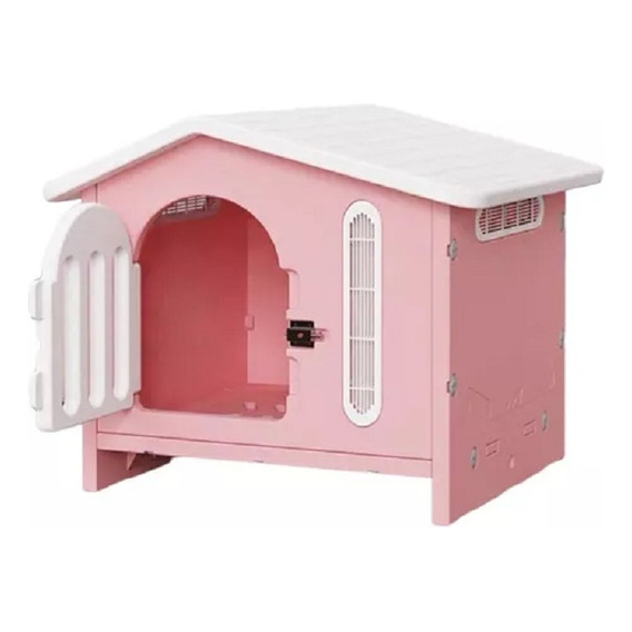 Casa Perro Chico  100% Impermeable Y Térmica  Con Puerta 