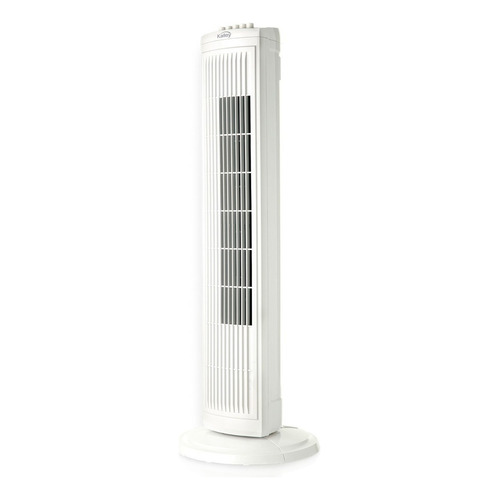 Ventilador De Torre Kalley K-tf60 Cantidad de aspas 1 Estructura Blanco Diámetro 812 mm Material de las aspas Plástico