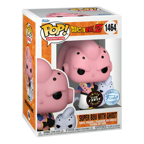 Funko Pop Super Buu With Ghost #1464 Chase Glow Exclusive