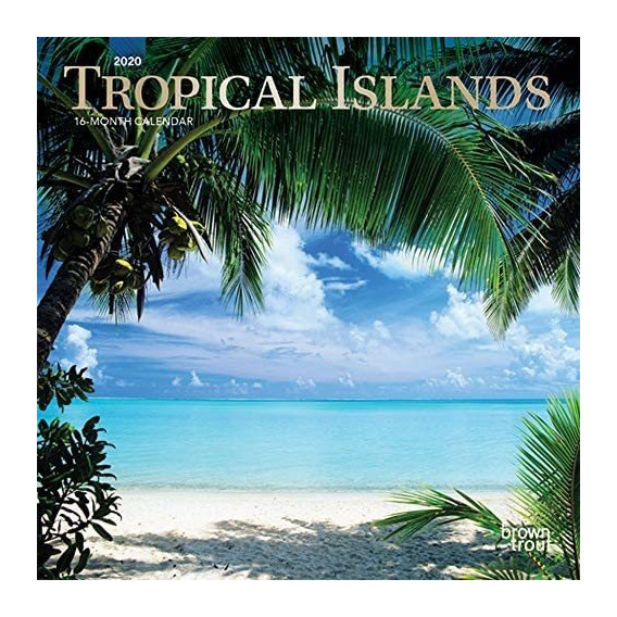 Libro: Tropical Islands 2020 Mini Calendario De Pared De 7 X