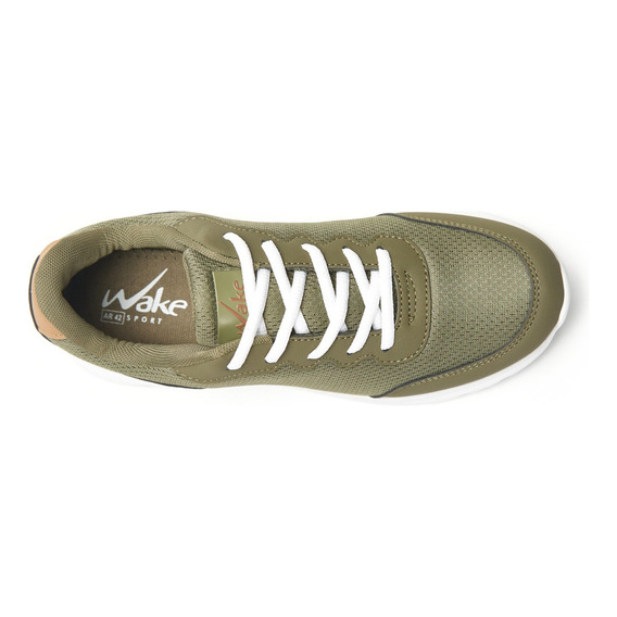 Zapatilla Deportiva Militar Hombre Wake