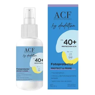 Fotoprotector Protect & Prime Spf 40  Acf By Dadatina