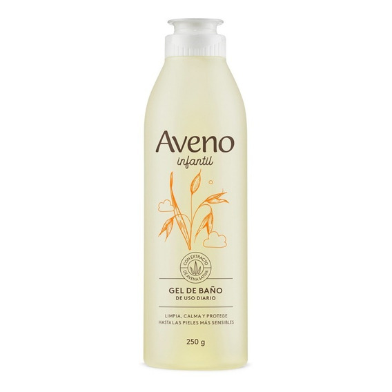 Aveno Infantil Gel De Baño Higiene De Bebes Y Niños 250g