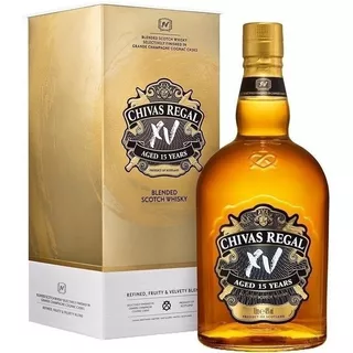 Whisky Chivas Regal 15 Años, 750 Ml.
