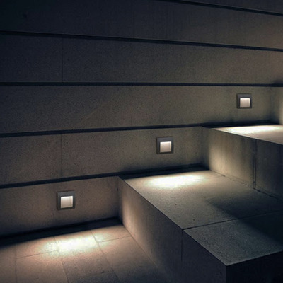 Aplique Embutir Pared Led Vk-face Minimalista Escarela Vk