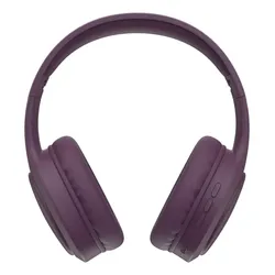 Fone De Ouvido Headphone Dapon H02d Bluetooth 5.1 Over-ear 22 Horas De Bateria Violeta