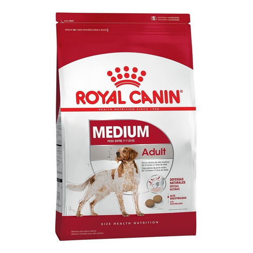 Royal Canin Medium Adult alimento para perro adulto de raza mediana sabor mix en bolsa de 15kg