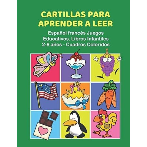 Cartillas Para Aprender A Leer Español Frances..., de Infantil, Educaç. Editorial Independently Published en español