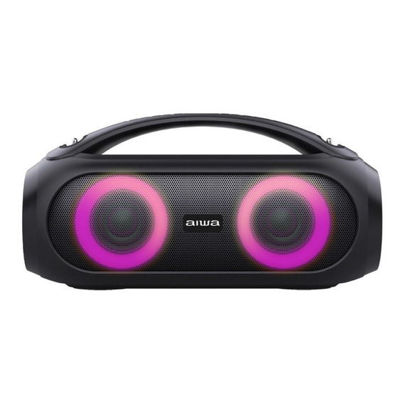 Parlante Aiwa Portatil Bluetooth Tws Recargable Fm Usb Aux