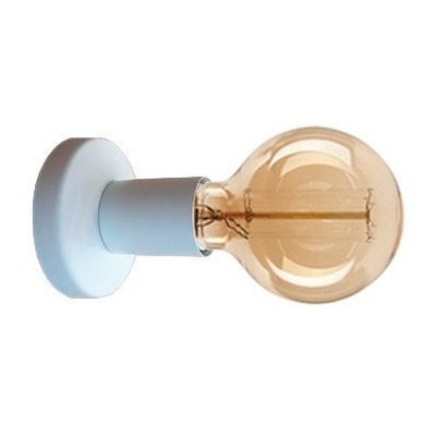 Aplique 1 Luz Minimalista Cobre Apto Led E27 Deco Moderno