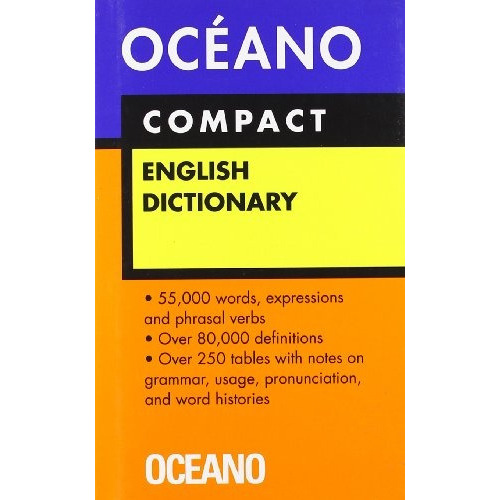 Oceano Compact English Dictionary, De Sin ., Vol. Volumen Unico. Editorial Océano, Tapa Blanda, Edición 1 En Español, 2014