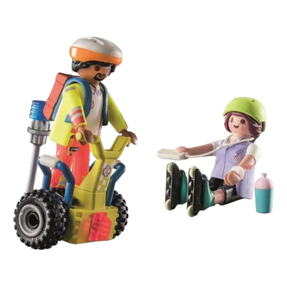 Playmobil Rescate + Balance Racer 34 Pcs 71257 Febo