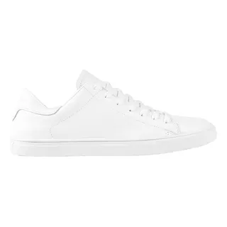 Zapatillas Urbanas De Cuero Blancas De Hombre Bourbon Store