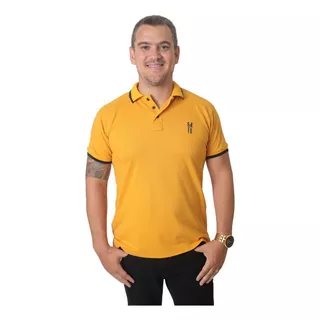 Camisa Polo Mostarda