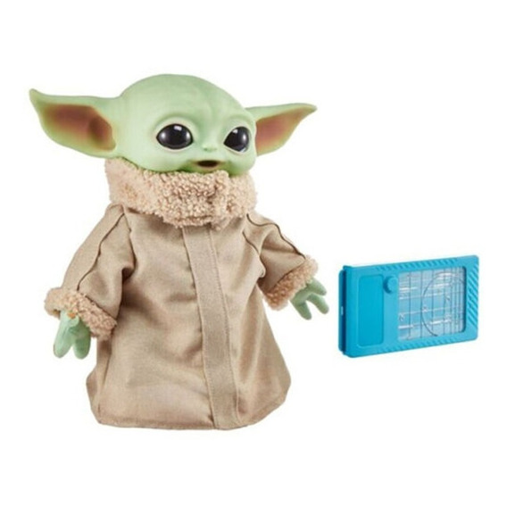 Baby Yoda Con Tableta Star Wars Con Sonido The Child Grogu