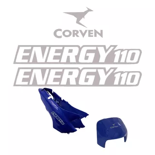 Kit Calcomanias Vinilo Moto Corven Energy 110 Gris